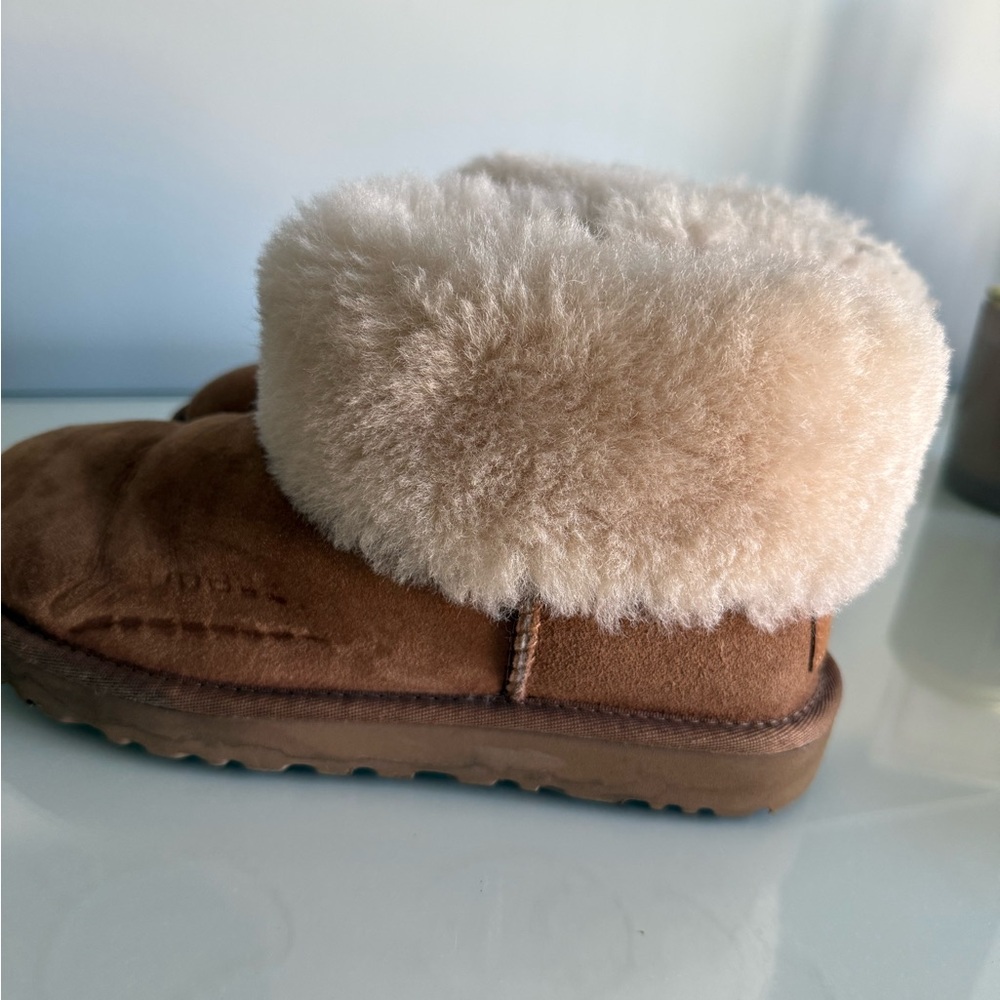 Ugg Tan Fluff Mini Boot - image 3